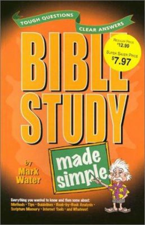 Bible Study Made Simple Hardcover Mark Water
