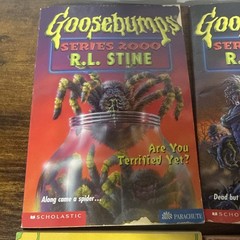 Lot Of 4 R.L. Stine Books See Photos For Titles In Good Condition See Photos