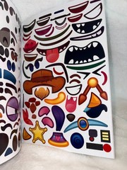 New 2021 Dreamtivity Disney Emoji Stickertivity Funny Face Sticker Activity Book