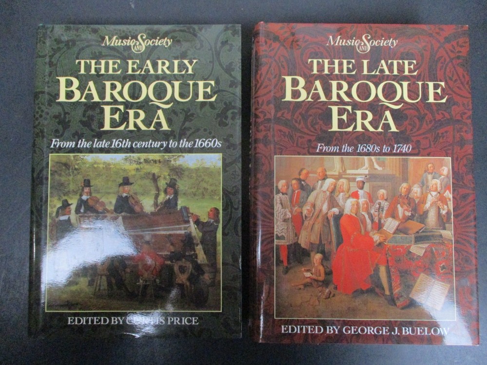 Lot 2 Music and Society Early & Late Baroque Era 1660s-1740 Hardcover HCDJ