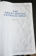 Nrsvce, Great Quotes Catholic Bible, Leathersoft, Burgundy, Comfort Print: Holy