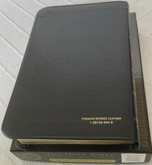 ESV COMPACT THINLINE EDITION BLACK PREMIUM BONDED LEATHER BRAND NEW