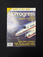 Air Progress Magazine August 1983 Swift Mooney 201 Pilot Report Aviation