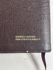 Zondervan 1985 NIV/KJV Parallel Bible Burgundy Bonded Leather (1984 NIV Text)