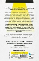 Deep Work: Rules for Focused Success in a Distracted World by Cal Newport PB