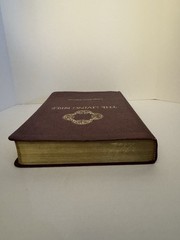 The Living Bible Large Print Red Letter Burgundy Leather Tyndale 1986