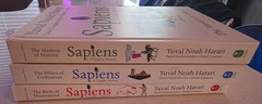 Sapiens A Graphic History, Volume 1+2+3 by Yuval Noah Harari, Hardcover