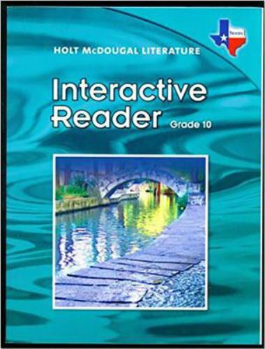 Texas Holt McDougal Literature Interactive Reader Grade 10
