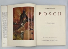 Vintage Bosch Carl Linfert Harry N. Abrams Off-White HC DJ 1970s Korea
