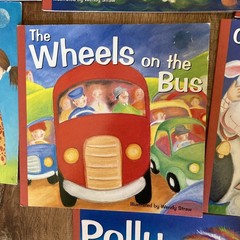 WENDY STRAW preschool Childrens books Nursery Rhymes lot 13 Homeschool Songs-EUC