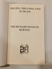 Jew, the Gypsy, and El Islam by Richard Burton