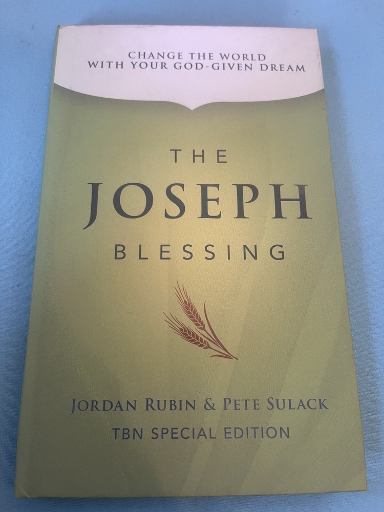 The Joseph Blessing (Hardcover) TBN Spec Ed ~ by Jordan Rubin & Pete Sulack