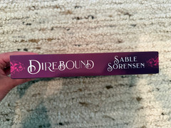 Direbound by Sable Sorensen *SIGNED* Paperback 2025 Wolves of Ruin Fantasy Novel