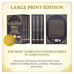 Large Print Legacy Edition, The Complete Ethiopian Bible by Asher Wilson