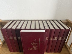 ⛪️ Lot of 15 Sing His Praise 1991 Gospel Publishing House Christian Hymnal Hymn