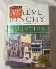 Quentins by Maeve Binchy (2002, Hardcover) SIGNED 1st/1st