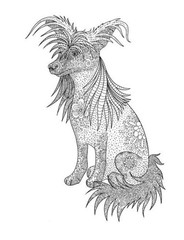 Dogs Coloring Book for Adults and Teens All Ages 108 Pages 8.5 x 11 for All Ages