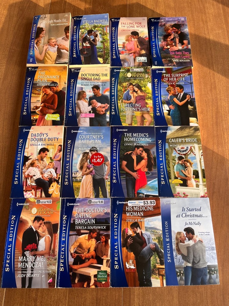 Harlequin Special Edition Romance Paperback Lot of 16 (See Photos for Titles)