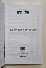 Punjabi New Testament Bible Vinyl Cover Bible Society Of India *NEW* 2009