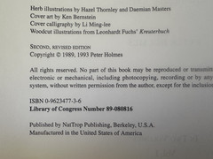 Energetics of Western Herbs Vol I II 1 2 Holmes PB set 2nd ed herbs homeopathic