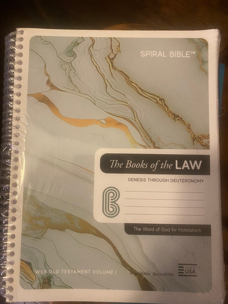 Spiral Bible Web The Word of God for Notetakers – THE BOOKS OF THE LAW