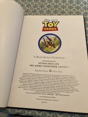 Toy Story by RH Disney Staff (2009, Hardcover)