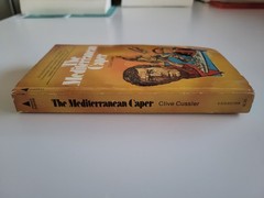1973 THE MEDITERRANEAN CAPER CLIVE CUSSLER 1ST /1ST EDITION PAPERBACK DIRK PITT