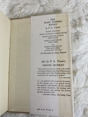 Mary Poppins Comes Back, P.J. Travers 1965, Vintage Beloved Book W/ Dust Cover