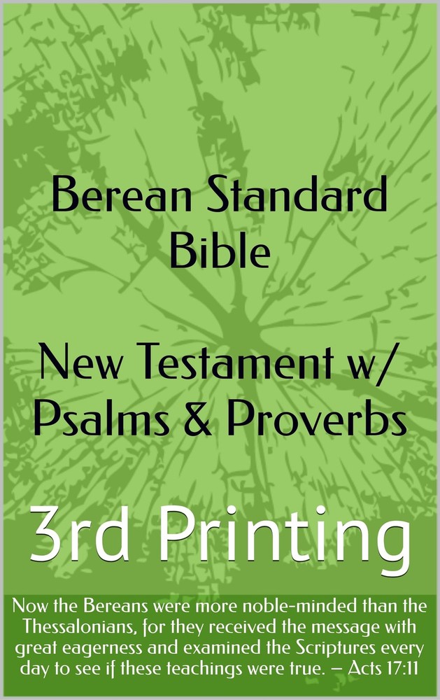 Bereanbible Com Berean Literal Bible New Testament (Paperback)