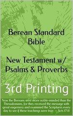 Bereanbible Com Berean Literal Bible New Testament (Paperback)