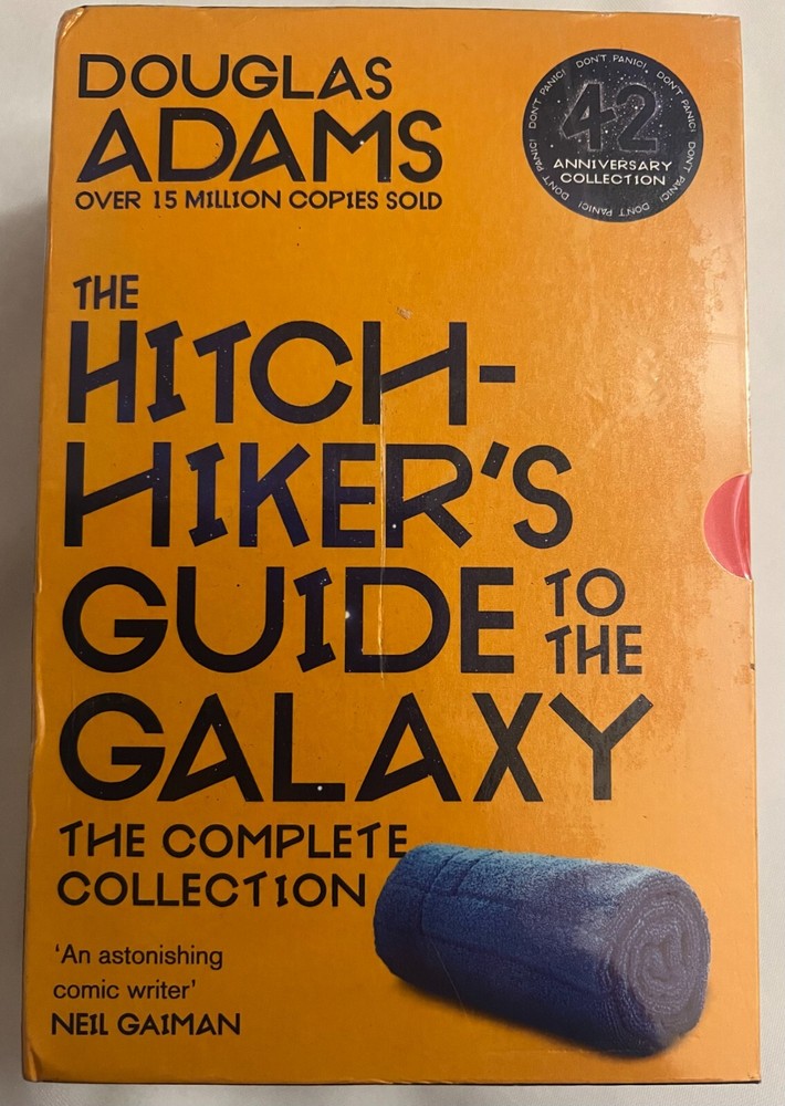 The Complete Hitchhiker’s Guide to the Galaxy Boxset Douglas Adams NEW Paperback