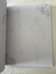 Fashion Girlz Fashion Design Sketch Book 400 Pages New