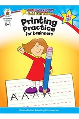 Carson Dellosa Printing Practice for Beginners Activity Book, Kindergarten and