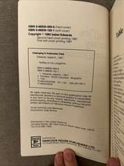 Ruffles on My Longjohns by Isabel Edwards (1981, Signed)