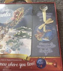 The Magical Tale of Santa: Family Tradition Picture Book & Ornament NEW