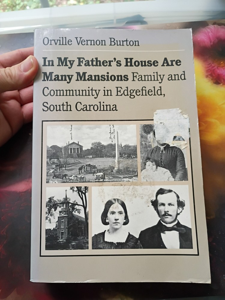 1985 In My Father’s House Are Many Mansions Edgefield SC & Congress Letter PB