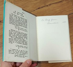 A Letter to my Son By. Ora Pate Stewart C. 1976. Vintage with Dust Jacket