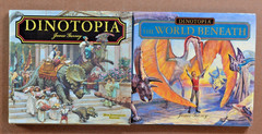 Lot of 2 Hardcover Dinotopia Picture Books James Gurney The World Beneath SIGNED