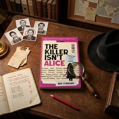 The Killer Isn’T Alice: the 46,600 Suspect Murder Mystery Puzzle 1/2*Books