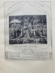 WILLIAM BLAKE THE BOOK OF JOB 22 ENGRAVINGS LETTERPRESS 1927 ART RELIGION BIBLE