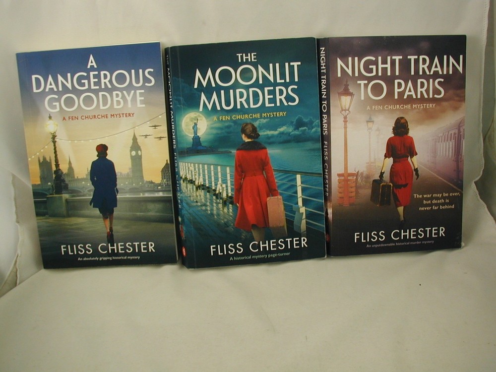 Fliss Chester 3 Fen Churche Mysteries World War II Era Investigation