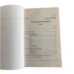 Map Reading and Land Navigation by United States Army Infantry School Staff…