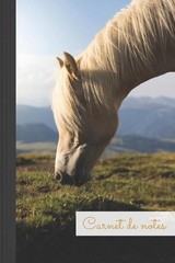 Carnet de notes: Carnet de notes Cheval format 15×22 cm – 110 pages de lignes –