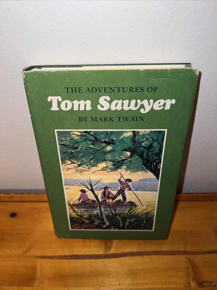 The Adventures of Tom Sawyer – Twain – Junior Deluxe Edition Good HC Dust Jacket