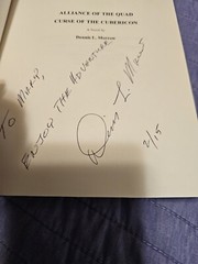 Alliance Of The Quad & The New Alliance & Curse Of The Cubericon Signed