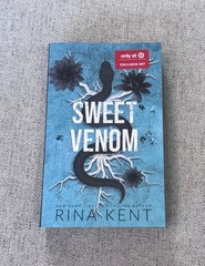 Sweet Venom By Rina Kent Target Exclusive Edition Sprayed Edge Character Art