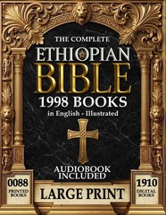 THE COMPLETE ETHIOPIAN BIBLE In English – LARGE PRINT Old and New Testament,book
