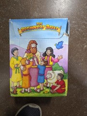 Grolier The Beginners Bible Flash Cards in Box Christian Kids Homeschool Sunday
