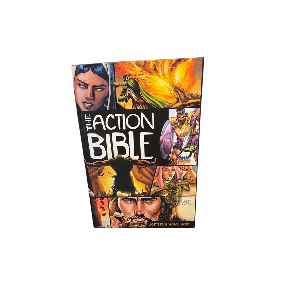 The Action Bible God’s Redemptive Story Sergio Cariello Hardcover Graphic Novel