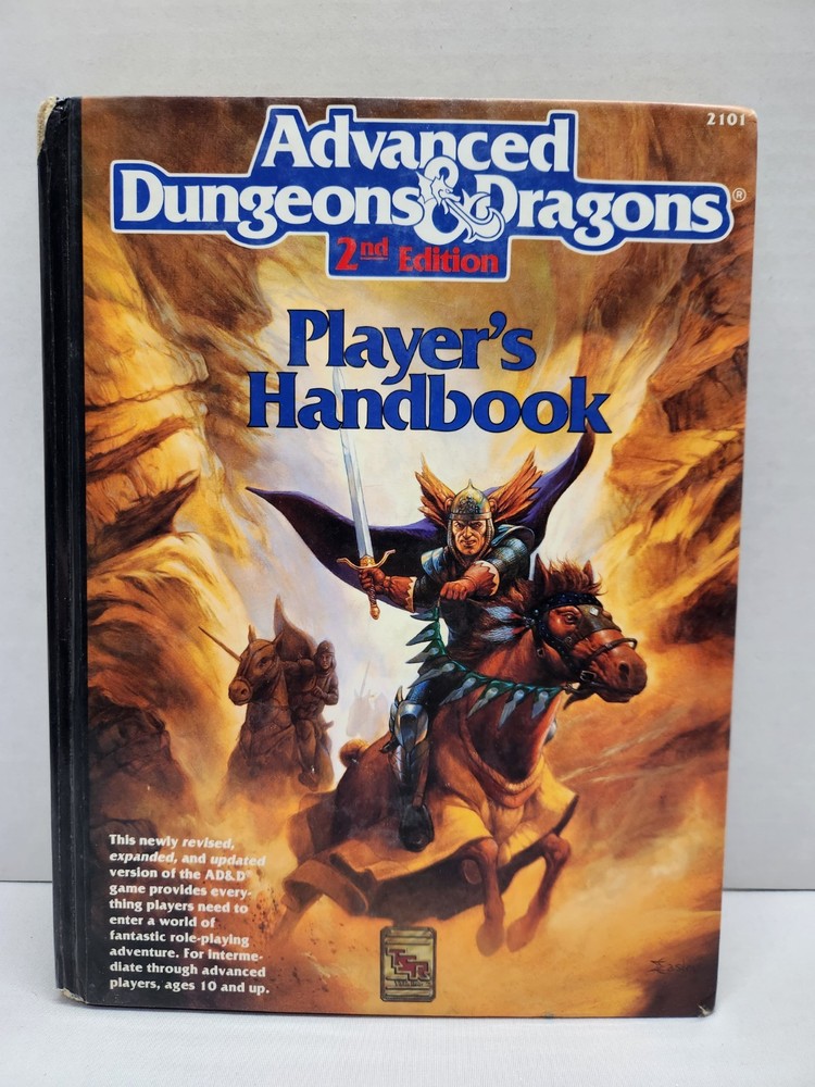Advanced Dungeons & Dragons Player’s Handbook, 2nd Edition David „Zeb” Cook ORIG